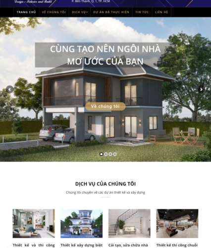 Mẫu website