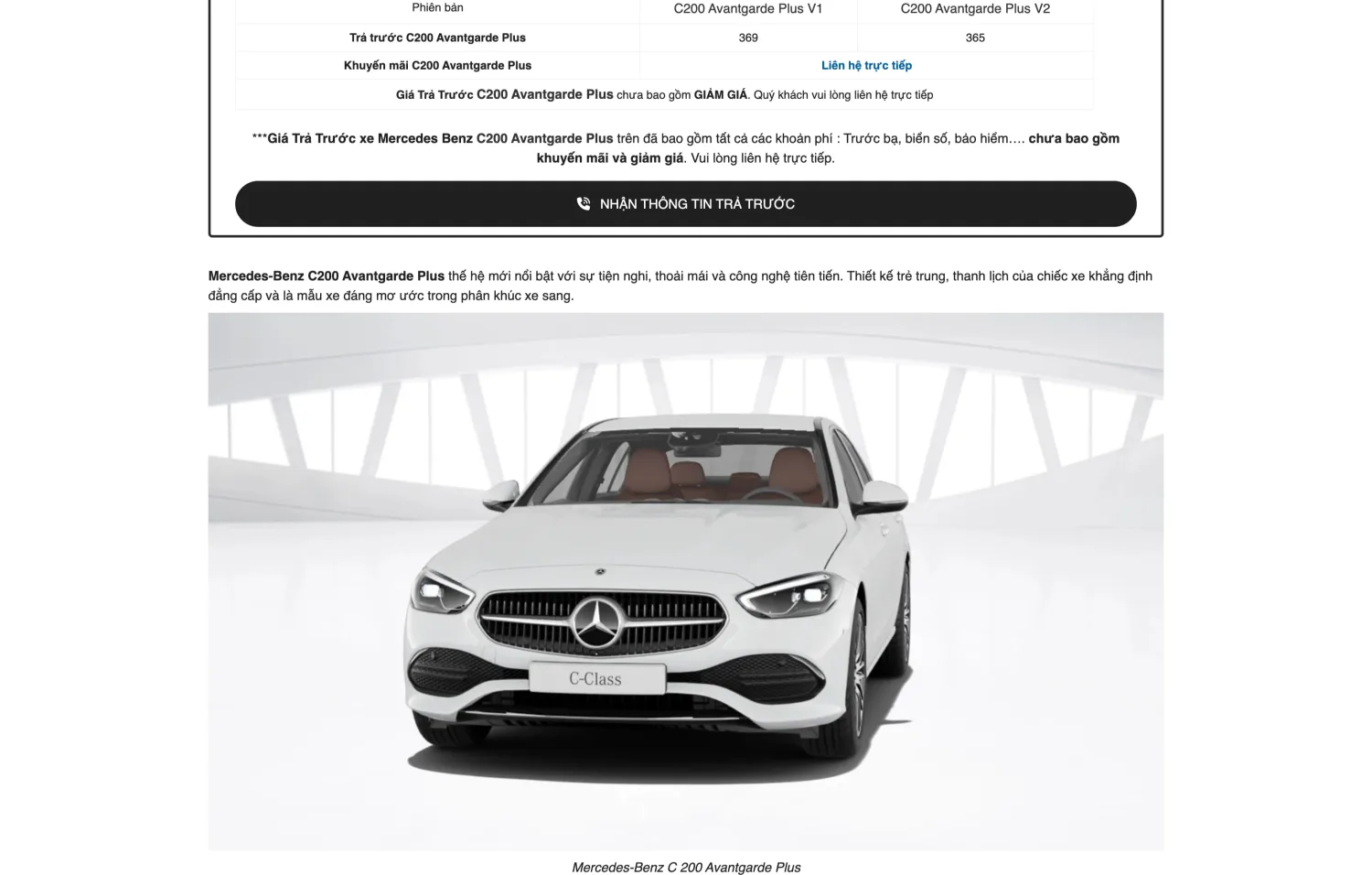 website bán ô tô mercedes s2