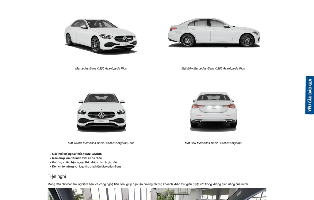 website bán ô tô mercedes s6