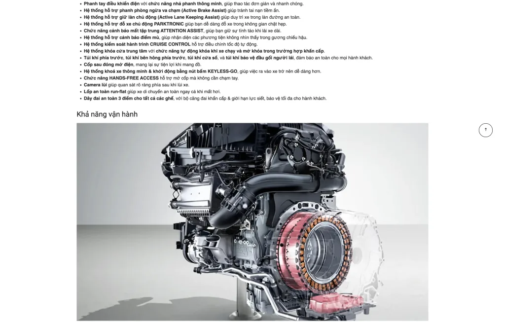 website bán ô tô mercedes s8