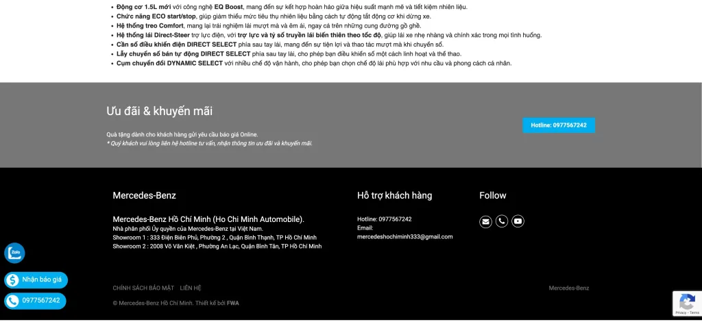 website bán ô tô mercedes s9