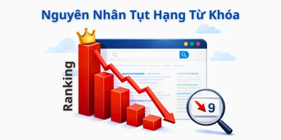 Nguy&ecirc;n Nh&acirc;n Tụt Hạng Từ Kh&oacute;a - Ranking Drop