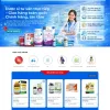Website bán hàng online nhà thuốc Kim Hiền