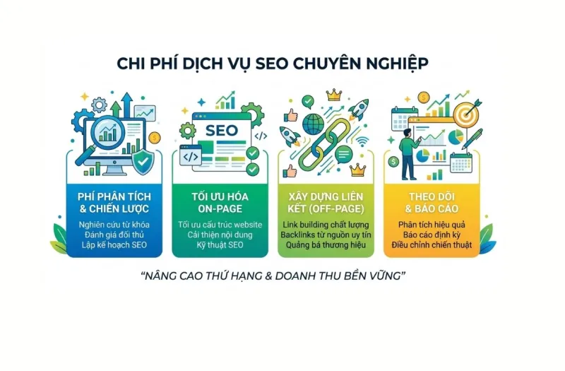Chi Phí Dịch Vụ SEO Chuyên Nghiệp