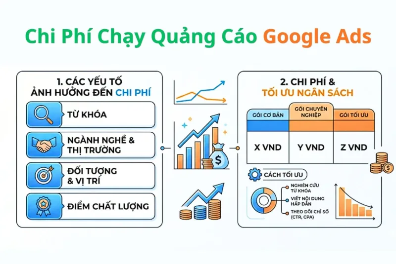 Bảng giá chạy quảng cáo google ads