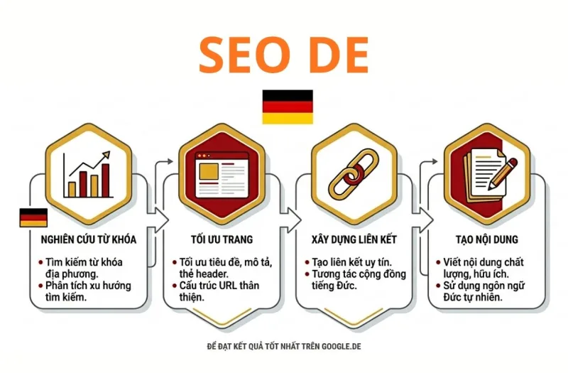 SEO DE: Tối Ưu Hóa Google Tại Đức & Tiêu Chuẩn Xếp Hạng