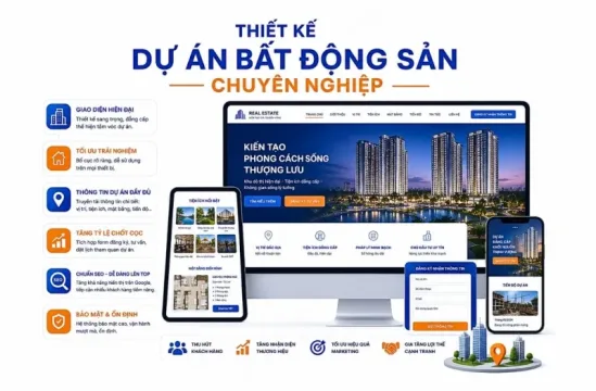 Thiết Kế Website Bất Động Sản Chuẩn SEO
