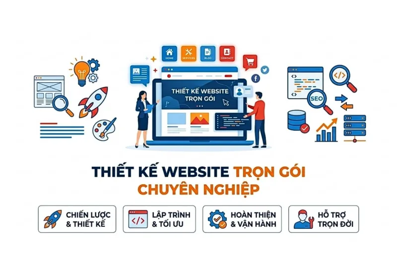 Thiết Kế Website Trọn Gói Chuyên Nghiệp