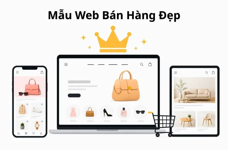 20+ Trang Web Bán Hàng Có Giao Diện Đẹp & Chuyên Nghiệp Nhất