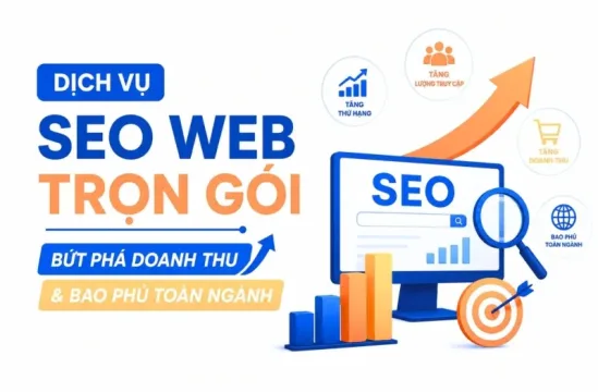 Giải pháp dịch vụ SEO web trọn gói toàn diện, giúp doanh nghiệp bạn bứt phá trên Google.