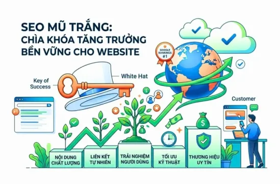 SEO Mũ Trắng: Tăng Trưởng Bền Vững & An To&agrave;n