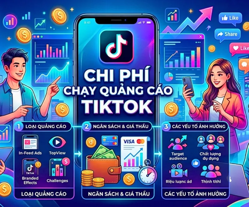Chi phí chạy quảng cáo TikTok là bài toán quan trọng doanh nghiệp cần giải quyết trước khi lên chiến dịch
