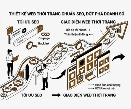 Thiết Kế Web Thời Trang Chuẩn SEO, Đột Ph&aacute; Doanh Số