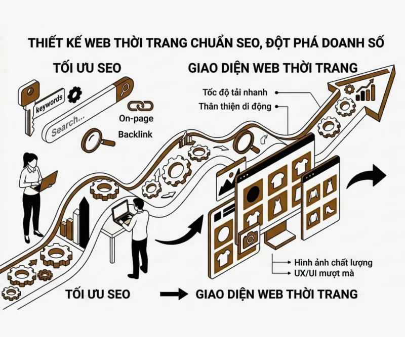 Thiết Kế Web Thời Trang Chuẩn SEO, Đột Phá Doanh Số