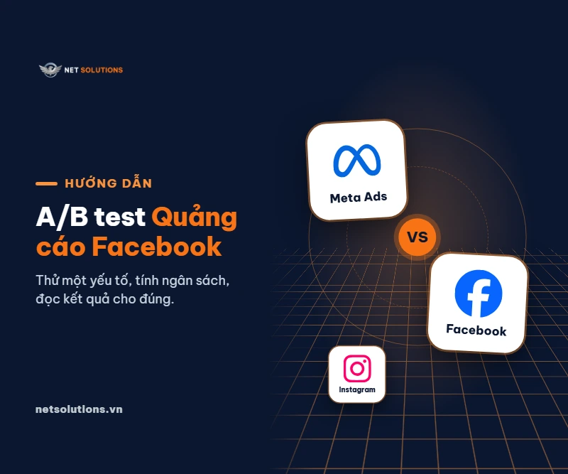 A/B test quảng cáo Facebook: thử một yếu tố, tính ngân sách, đọc kết quả