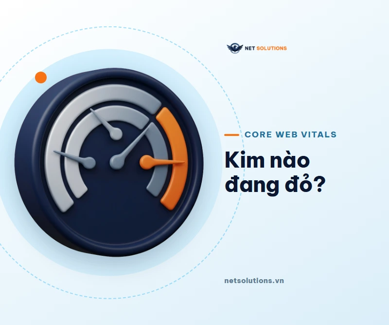 Minh hoạ đồng hồ đo có ba kim, một kim chỉ vào vùng màu cam