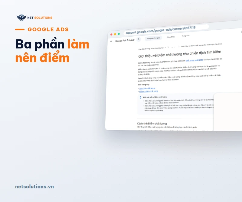 Điểm chất lượng Google Ads là gì? Cách đọc và nâng điểm