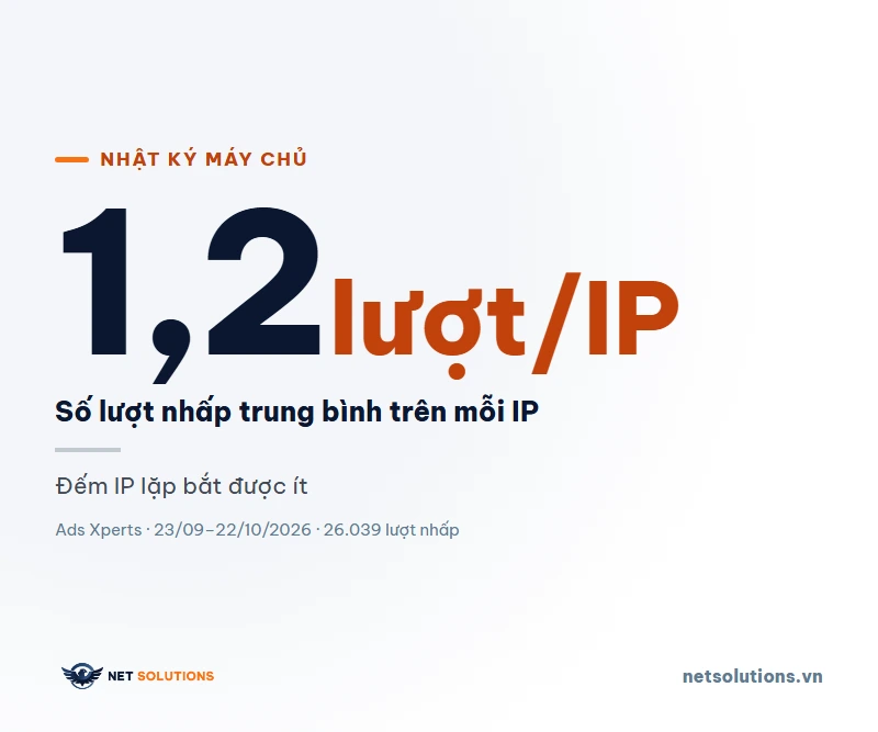 Đọc nhật ký máy chủ để phát hiện bot bấm quảng cáo