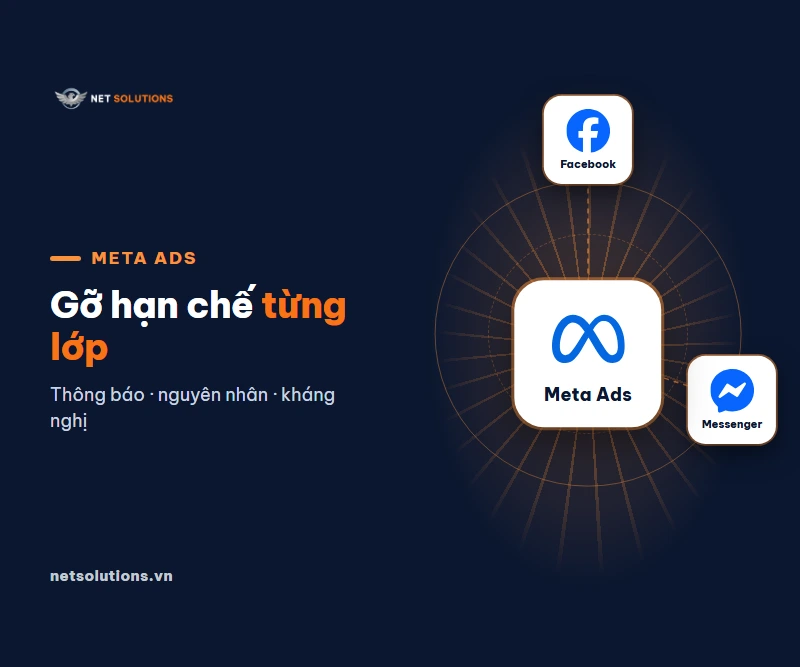 Tài khoản quảng cáo Facebook bị hạn chế: cách khắc phục
