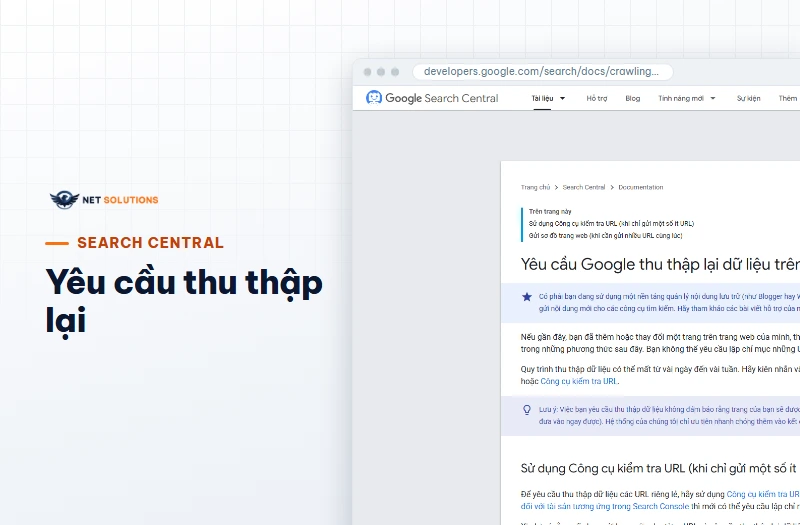 Ảnh chụp tài liệu Google về yêu cầu thu thập lại dữ liệu