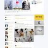 Giao diện nền tảng dịch vụ cưới Wedding Mall do Net Solutions thiết kế: trang chủ trên máy tính