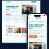 Giao diện website Bảo Dưỡng Máy Lọc Nước do Net Solutions thiết kế: trang chủ trên máy tính và điện thoại