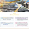 Giao diện website Bê tông Cường Thịnh do Net Solutions thiết kế: trang chủ trên máy tính