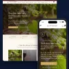 Giao diện mẫu website rượu vang Wineshop trên máy tính và điện thoại
